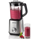Blender GORENJE B1000GE, 1.5l, 1000W, 2 trepte viteza, Argintiu-Negru