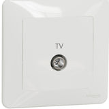 Priza TV finala 4dB Schneider Sedna Design SDD111471, Alb
