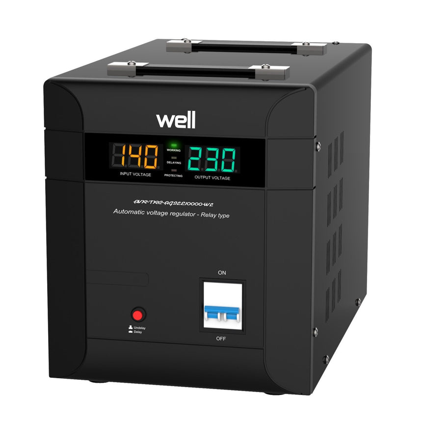 Stabilizator Automat De Tensiune Agile 10000va/7000w Well