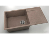 Chiuveta Bucatarie Granixit Cu O Cuva Fat Avangard 229 90x49 Cm, Cu Picurator, Reversibila, Cinnamon