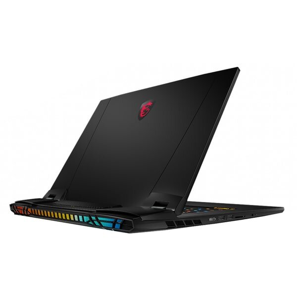 Laptop Gaming MSI Titan GT77 12UHS-098XRO, Intel Core i9-12900HX pana la 5GHz, 17.3" 4K, 64GB, SSD 2TB, NVIDIA GeForce RTX 3080 Ti 16GB, Free DOS, Negru