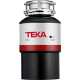 Tocator resturi alimentare pentru chiuveta Teka TR 550, comutator pneumatic inclus, 0.55 CP, 550W, otel inoxidabil, 173x318 mm