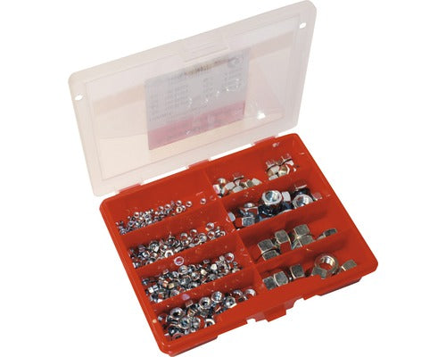 Set Piulite Hexagonale Simple Dresselhaus Din934 Otel Zincat, 402 Piese