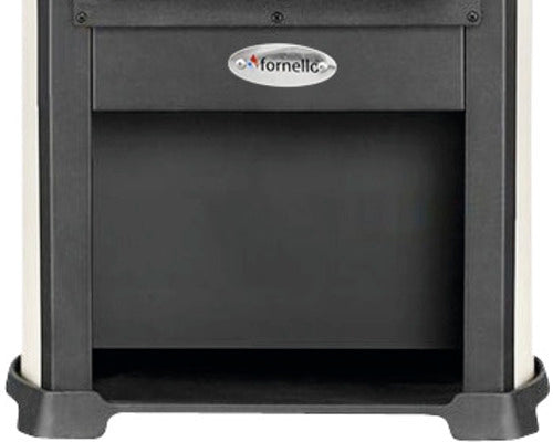 Semineu pe lemne Fornello Ekonomik ZAR, 7-8 KW, 930x460x460 mm, Rosu