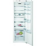Frigider incorporabil cu 1 usa Bosch KIR81AFE0, 319 l, Clasa E, FreshSense, Raft ajustabil, SuperCooling, VitaFresh, H 177 cm, Argintiu