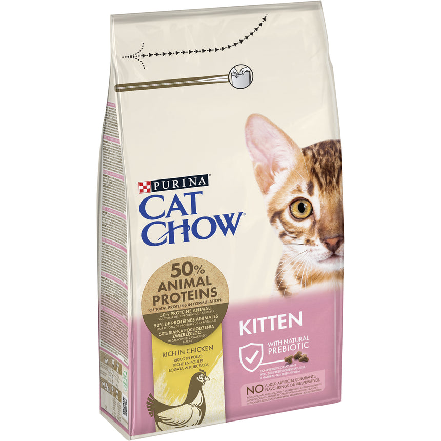Hrana uscata pentru pisici Cat Chow Junior, 1.5 Kg