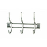 Cuier de perete Jure, Mortens Furniture, Otel, 22 cm, Gri