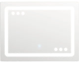 Oglinda baie cu iluminare LED si functie Touch 80x60 cm IP44 80-19-1-1