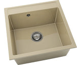 Chiuveta Bucatarie Cu O Cuva Fat Avangard 225 51x51 Cm, Fara Picurator, Marmura Compozita Roz Onix