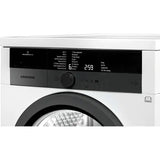 Uscator de rufe GRUNDIG GTN38250MGC, Pompa de caldura, 8kg, 16 programe, Clasa A++, Alb
