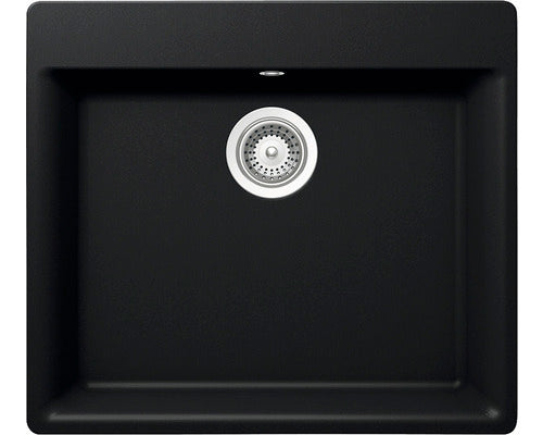 Chiuveta Bucatarie Cu O Cuva Schock Galaxy N-100 60x53 Cm, Fara Picurator, Cristadur Puro