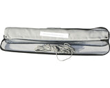 Aparatoare Balcon 65x300 Cm, Gri Argintiu