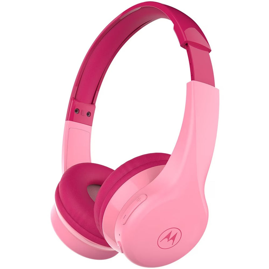 Casti wireless pentru copii, Moto JR 300, roz