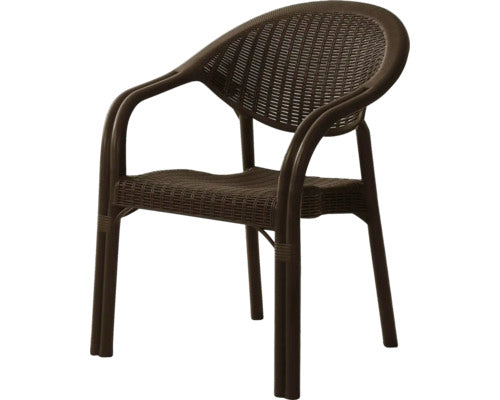 Scaun Plastic Bambu 55x62x84 Cm Maro
