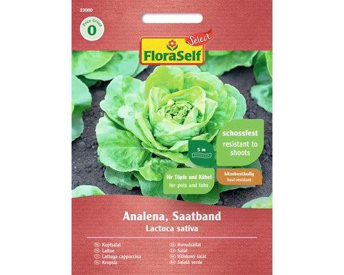 Seminte De Salata Verde Analena Floraself Select La Banda, 150 gr