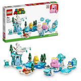 LEGO® Super Mario - Set de extindere Morsel si aventura lui in zapada 71417, 567 piese