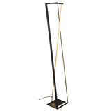 Lampa de podea, Trio, LED, IP20, Metal, Negru