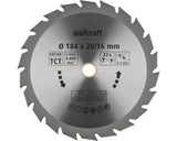 Disc Fierastrau Circular Wolfcraft Ø184x2,4x16 Mm 22 Dinti