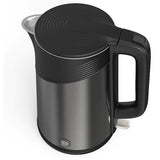 Cana electrica AENO AEK0003, 2200W, 1.7 L, Protectie STRIX, Pereti dubli, Protectie supraincalzire, Grafit/Negru