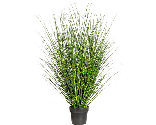Planta Artificiala Iarba Miscanthus Zebrinus In Ghiveci H 140 Cm Verde