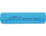 Acumulator Reincarcabil Well Li-ion, 2600 Mah, 3.7v