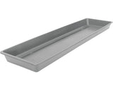 Farfurie Ghiveci Lafiora Extra Flor, Plastic, L 80 Cm, Gri