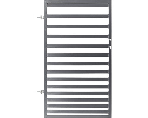 Poarta Pietonala Polbram Tulisa Din Otel Galvanizat 90x150 Cm Deschidere Stanga Antracit