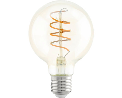 Bec Vintage Led Eglo E27 4w, Glob G80, Durata Viata 15.000 H