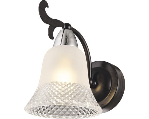 Aplica In Jos Lidia E14 Max. 1x40w, Maro/alb