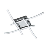 Plafoniera Valmora, 96327, Crom-Alb, LED 4x5W, 4x470lm