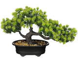 Bonsai Artificial In Ghiveci Mica H 21 Cm Verde