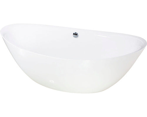 Cada de baie ovala freestanding Tender Max 87x180x65 cm acril alb