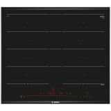 Plita incorporabila Bosch Seria 8 PXY675DC1E, Inductie, 4 zone de gatit, FlexInduction Plus, PerfectFry, 60 cm, Negru