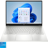 Laptop ultraportabil HP ENVY Laptop 14-eb1007nq cu procesor Intel® Core™ i5-11320H, 14", 2.2K, 16GB, 512GB SSD, Intel® Iris® Xᵉ Graphics, Windows 11 Home, Silver