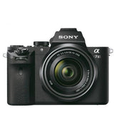 Aparat foto Mirrorless Sony Alpha A7II, 24.3 MP, Full-Frame, Wi-Fi, NFC, E-Mount, ISO 50-25600, Negru + Obiectiv SEL2870 28-70mm, Negru