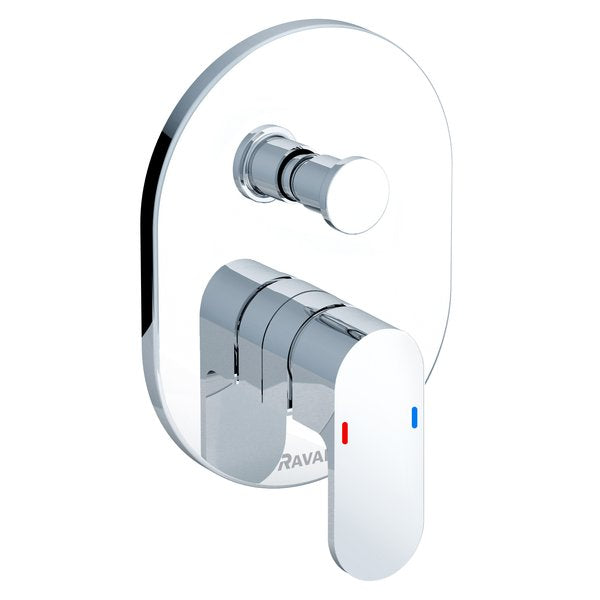 Baterie incastrabila cu comutator pentru R - box, RAVAK, CR.065.00