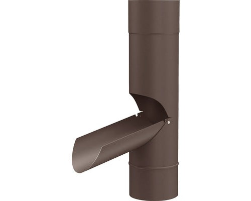 Element Deversare Burlan Metalic METIGLA Ø 100 mm Maro RAL 8017