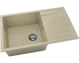 Chiuveta Bucatarie Cu O Cuva Fat Avangard 228 80x49 Cm, Cu Picurator, Reversibila, Granixit Aggregate