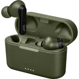 Casti JVC HA-A9T-G-E, True Wireless, Bluetooth, In-Ear, Microfon, Verde-Negru