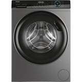 Masina de spalat rufe cu uscator Haier HWD80-B14939S8-S, motor Direct Motion, clasa A, 8/5 kg, 1400 rpm, ABT, Refresh, antracit