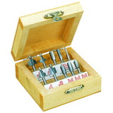 Set de 10 freze pentru profilat, ax 3.2mm, Proxxon 29020