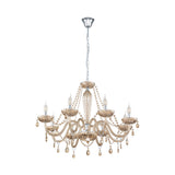 Candelabru EGLO BASILANO 39093, E14 8X40W Ø820mm, Cognac