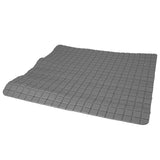Covor antiderapant cada dus, Frandis, 50x50cm, gri 195163