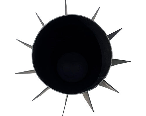 Burlan Recuperator Negru Ø120 Mm Cm Otel