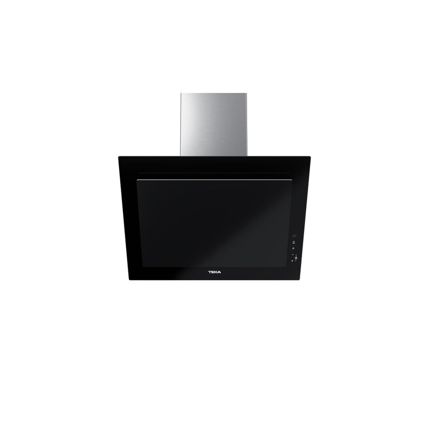 Hota decorativa, verticala Teka DVT 68660 TBS, 3 trepte de putere + turbo, A+, neagra