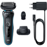 Aparat de ras, Braun, 51-M1200S, Negru