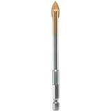 Burghiu pentru sticla cu insertie in forma de furca, Alpen, 3.0 mm