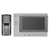 Set videointerfon, Emos, 12 V, LCD 7 inch, 80°, Gri/Negru