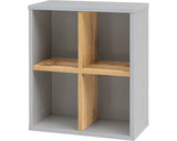 Raft Baie Padua 400, 40,5x48,3 cm, Gri Platina