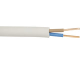 Cablu Nym-o 2x2, 5 Mm² Gri, Inel 20m, Manta Din Pvc Conform Din Vde 0281-1